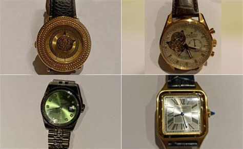 watches worth 1 crore.